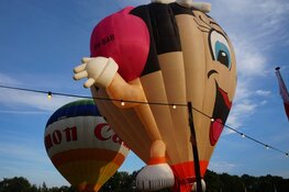 Veel publiek bij de 34 ste editie van de Friese Ballonfeesten Joure