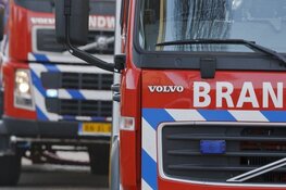 Explosie en uitslaande brand in Joure