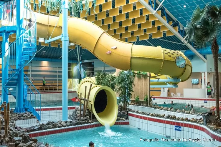 Zwembad swimfun/sportfun in Joure ontruimd