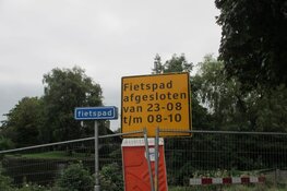 Werkzaamheden en stremming Fietspad de Ketting