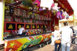 Gezellige drukte op de kermis in de Joure!