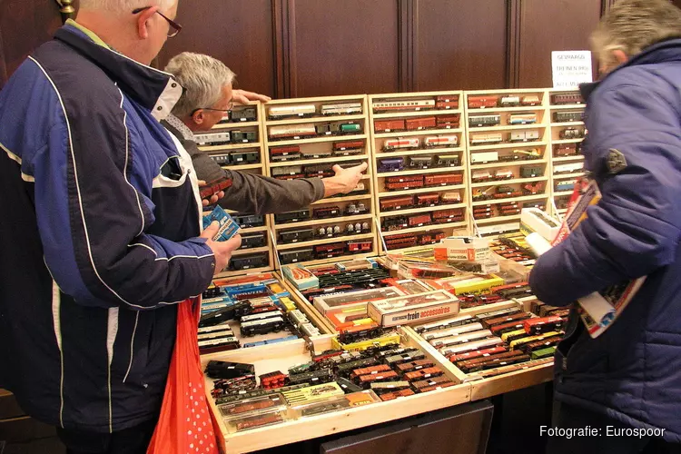 Treinbeurs te Joure op za 15 okt