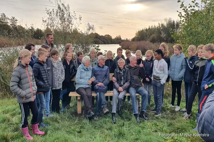 Beheerders Jannes de Grijs en Willy van der Heide nemen na meer dan 25 jaar afscheid van Natuurgebied De Twigen