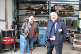 Open dag Nationaal openbaar vervoer museum Ouwsterhaule in beeld