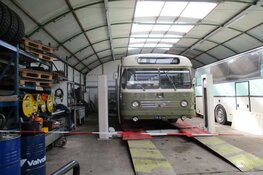 Open dag Nationaal openbaar vervoer museum Ouwsterhaule in beeld