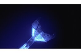 Meterslange techno-walvis duikt op in Sneeker gracht tijdens kunstproject Walfisk